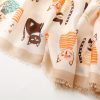 Boho Scarf for Women Lightweight Floral Printed Scarves Fashion Wrap Shawl for All Seasons
