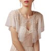 Pearls Wedding Capes Shawl Wrap Shrug Bridal Evening Dress Jackets Flapper Bolero Cover Up for Party Formal