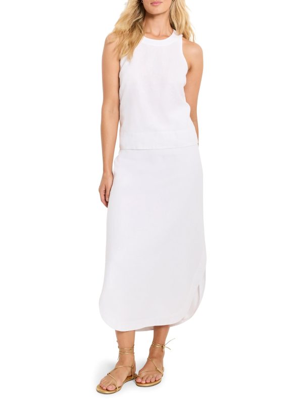 Women's Rumba Linen Dip Skirt