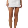 Women's Tie Waist Mini Skirt