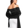 Soft Chiffon Scarfs Shawls and Wraps for Evening Dresses Wedding Shawl Wraps Bridal Scarve for Women