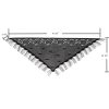 Shawl Wraps for Women New Nylon Hollow Solid Color Breathable Tassel Triangle Scarf Shawl