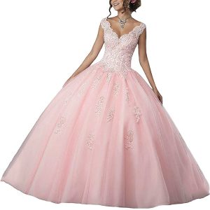 Ball Gown Quinceanera Dresses Sweet 16 Prom Party Princess Dress for Teens