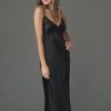 Women's Silk Gown, Lace Trim, Flattering Waist Shape, Le Tresor, Lingerie, Beautiful Gift Packaging