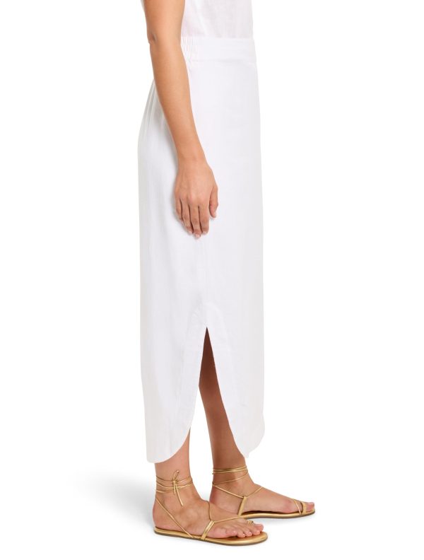 Women's Rumba Linen Dip Skirt