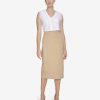 Women's Midi Ponte Skirt