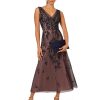 Women's Beaded Mesh Dress