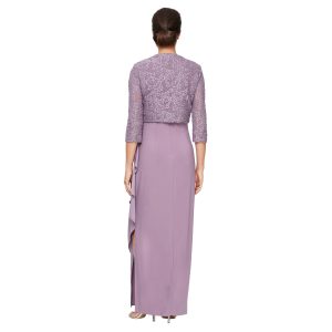 Women's Empire Waist Bolero Jacket Dress (Petite and Regular Sizes)