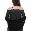 Starry Night Shawls and Wraps for Evening Dresses, Shiny Scarf for Women’s Formal Wear