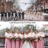Women's Faux Rabbit Fur Stole Winter Bridal Fur Wraps and Shawls Bride Wedding Fur Cape for Bridesmaids