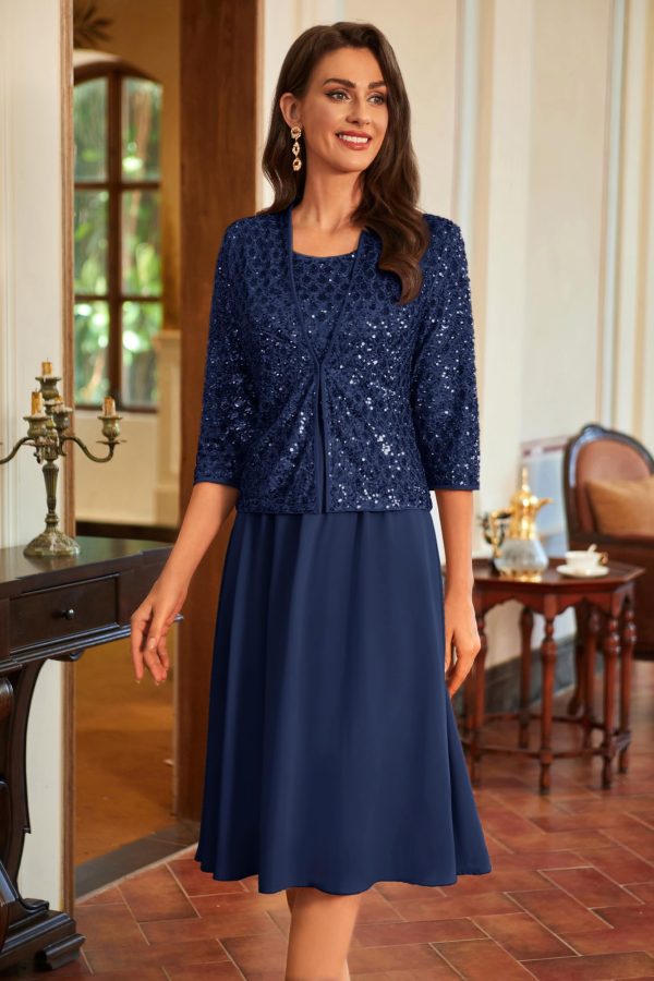 2025 Mother of The Bride Dresses Wedding Guest Party Dress Two Piece Dress