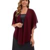 Chiffon Evening Shawl Scarf Wedding Shawls and Wraps for Women Party Bridal Dress on Special Occasion Dresses