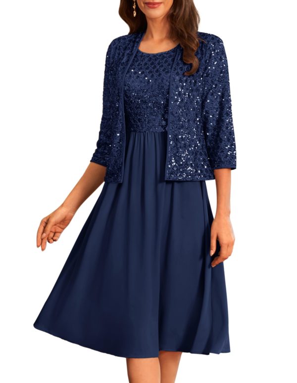 2025 Mother of The Bride Dresses Wedding Guest Party Dress Two Piece Dress