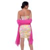 Metallic Sparkle Bridal Wedding Party Evening Shawl Pashmina Wrap