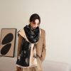 Fashion Large Scarf Winter Pashmina Shawls & Wraps for Women Extra Soft Cashmere Feel Throw Womens Cold Scarfs