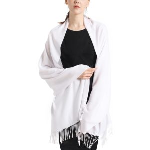 Pashmina Scarf and Shawl - Soft Women Pashminas Wrap for Wedding Evening Party (20 Colors)