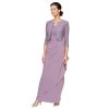Women's Empire Waist Bolero Jacket Dress (Petite and Regular Sizes)
