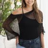 Womens Sheer Poncho Shrug Bolero, Lightweight Summer Shrug Pullover Sweater