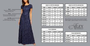 Women's Slimming Long Length ¾ Sleeve Mother of The Bride Dress with Cascade Ruffle Skirt and Side Ruching