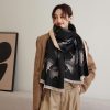 Fashion Large Scarf Winter Pashmina Shawls & Wraps for Women Extra Soft Cashmere Feel Throw Womens Cold Scarfs