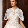 Pearl Wedding Appliques Shawls Lace Bridal Fringe Wraps Bridal Stoles Wraps for Women