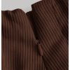 Women's Plus Size 2 Piece Outfit Corduroy Sleeveless Button Down Crop Vest Blazer and Pleated Mini Skirt Set
