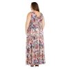 Women's Metallic Floral Formal Dress