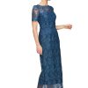 Women's Abbie Column Ankle Gown
