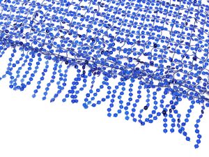 Elerevyo Women Sequin Shawls and Wraps for Evening Dresses, Fringed Sparkly Dressy Scarf for Wedding Party