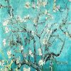 Reversible Soft Cashmere Feel Scarf Large Shawl Wrap Double-side Art Print Warm Pashmina Klimt Van Gogh Gifts
